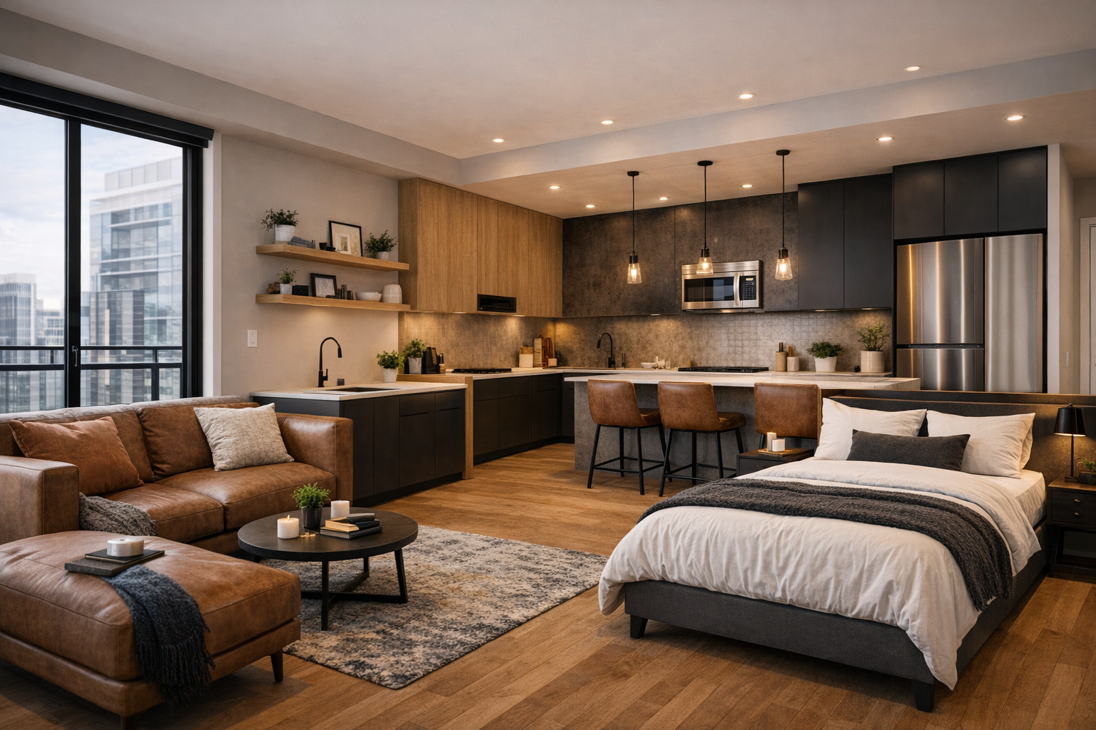 Modern Studio Apartments